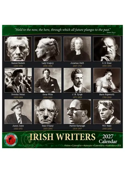 Irish Writers 2027 Calendar